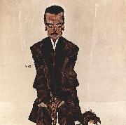 Egon Schiele Portrait of Eduard Kosmack oil painting artist